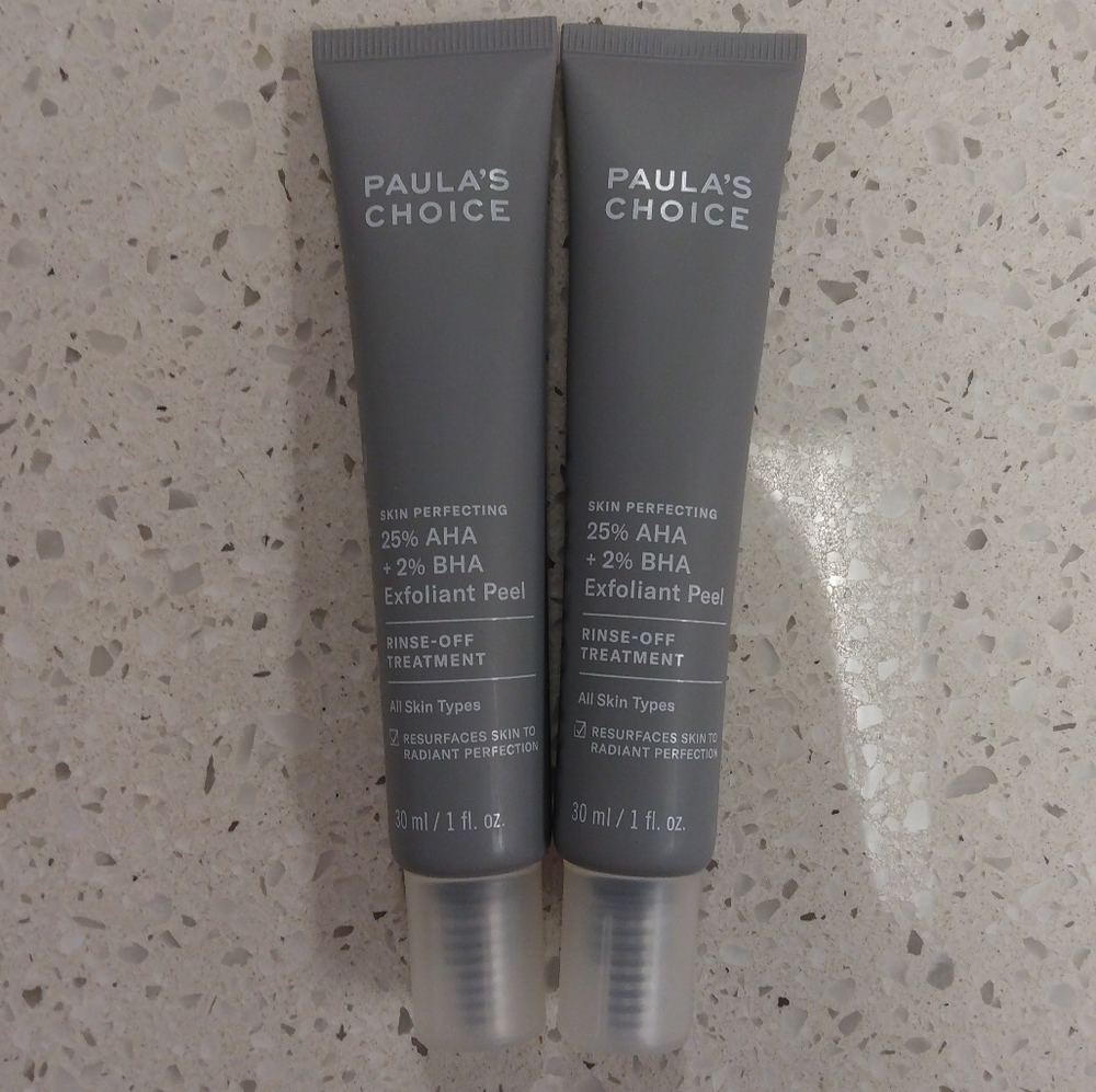 Set of 2 Paula's Choice 25% AHA + 2% BHA Exfoliant Peels